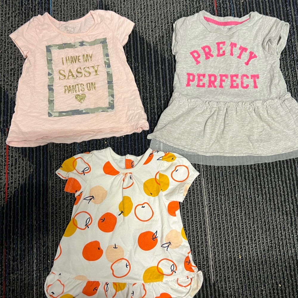 Toddler girl top bundle